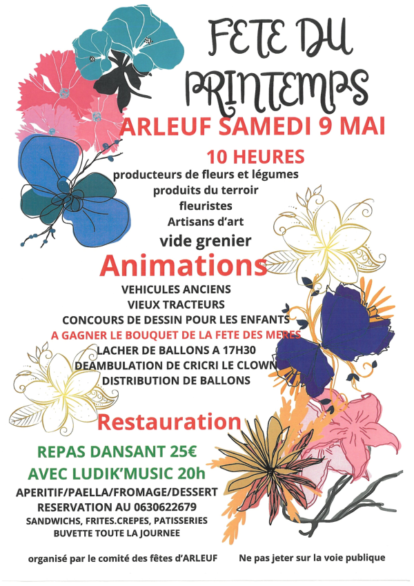 Fête du Printemps - 9 mai 2026
