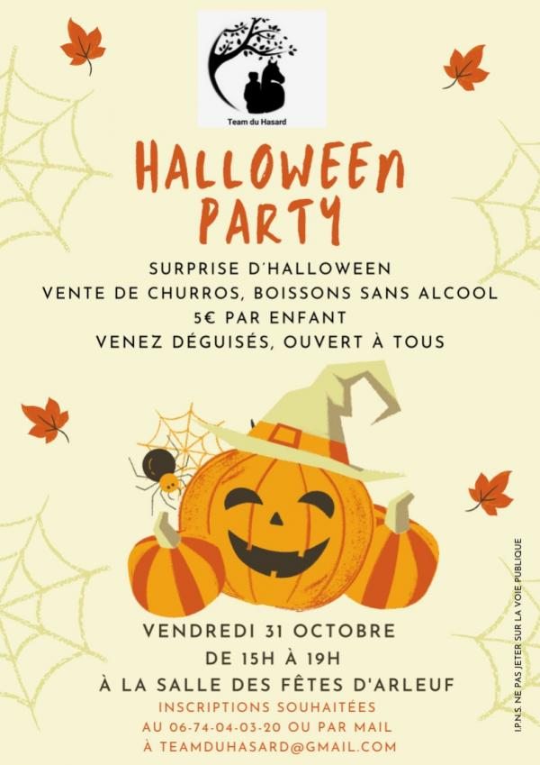 Halloween Party  - Team du Hasard - 31 octobre 2025