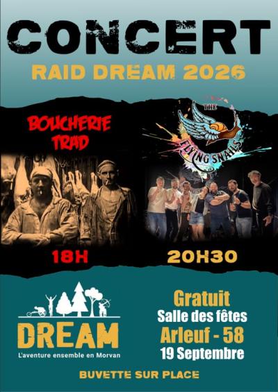 Concert Raid Dream 2026 - 19 septembre